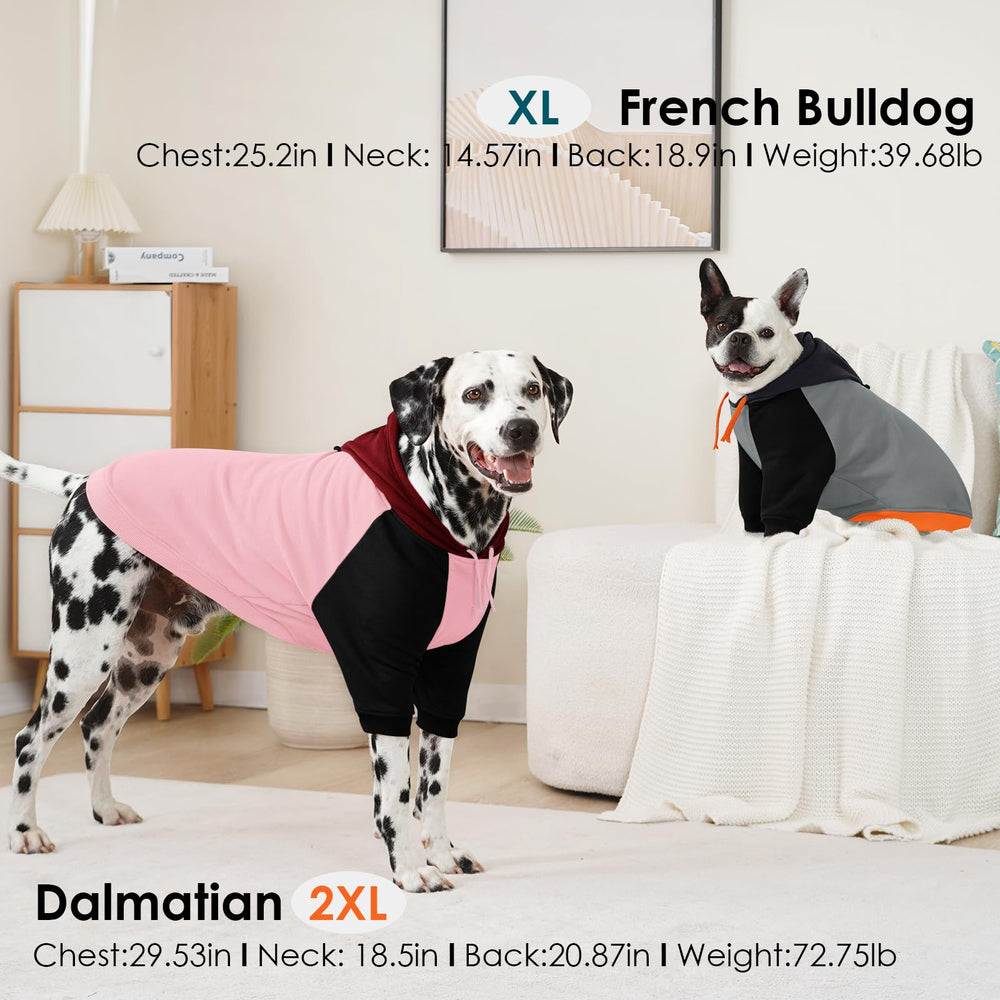AOFITEE medium dog hoodie easy pullover closure supports quick dressing before outings.