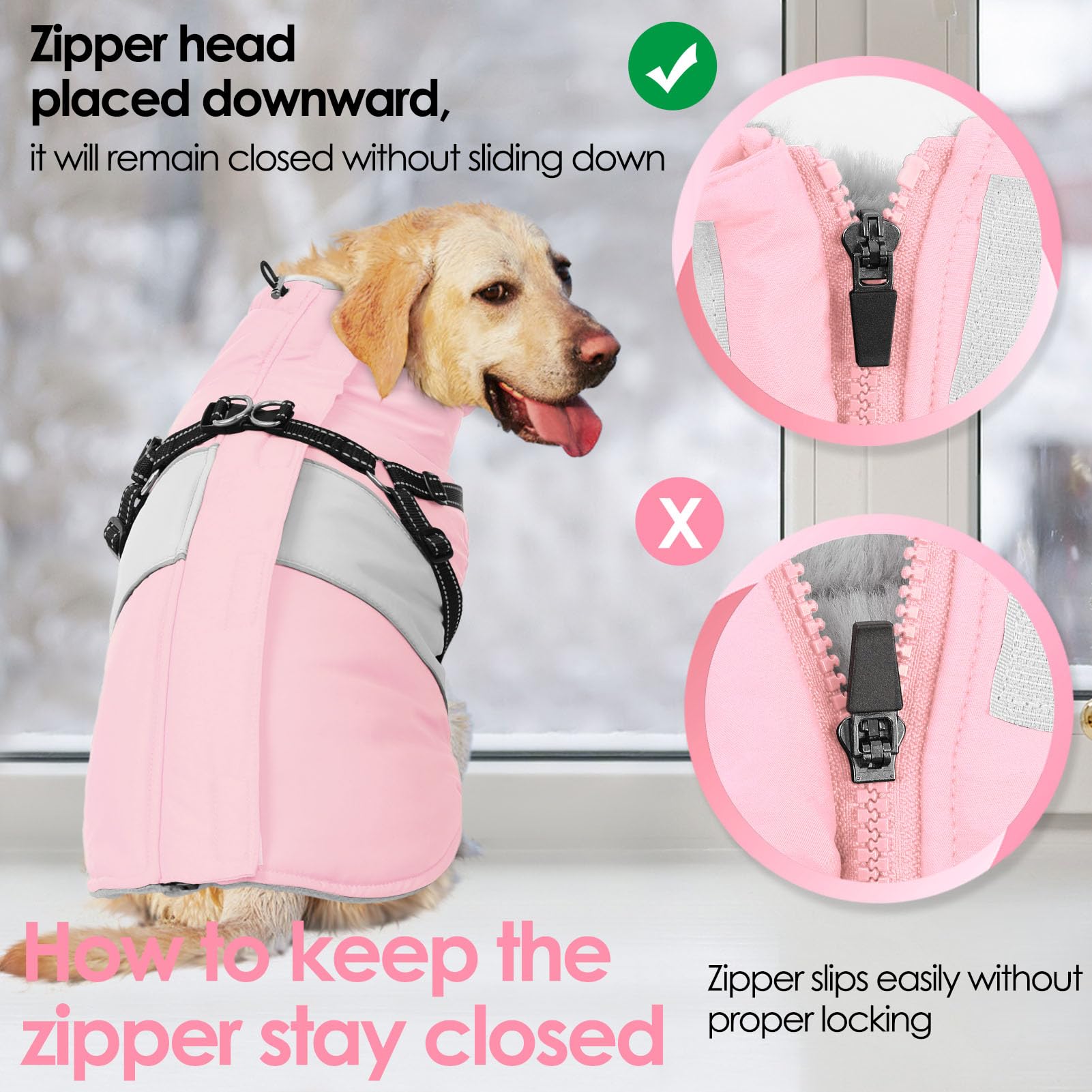 AOFITEE reflective trims improve night visibility for safe evening walks.