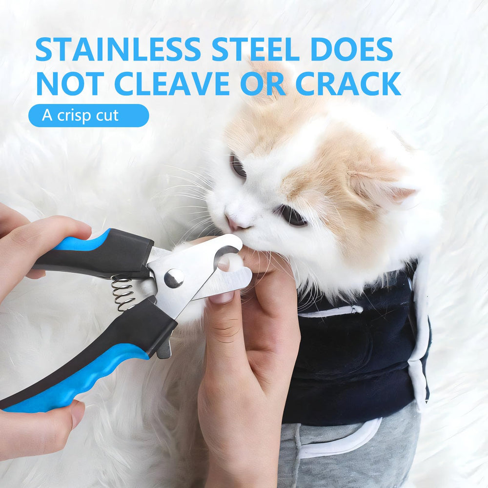 Aogeili nail clipper blade closeup highlights sharp edge for quick trimming