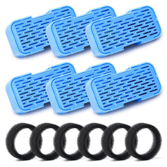 AOOGITF official cat fountain filters packaging for convenient 12-pack keeps water fresh.
