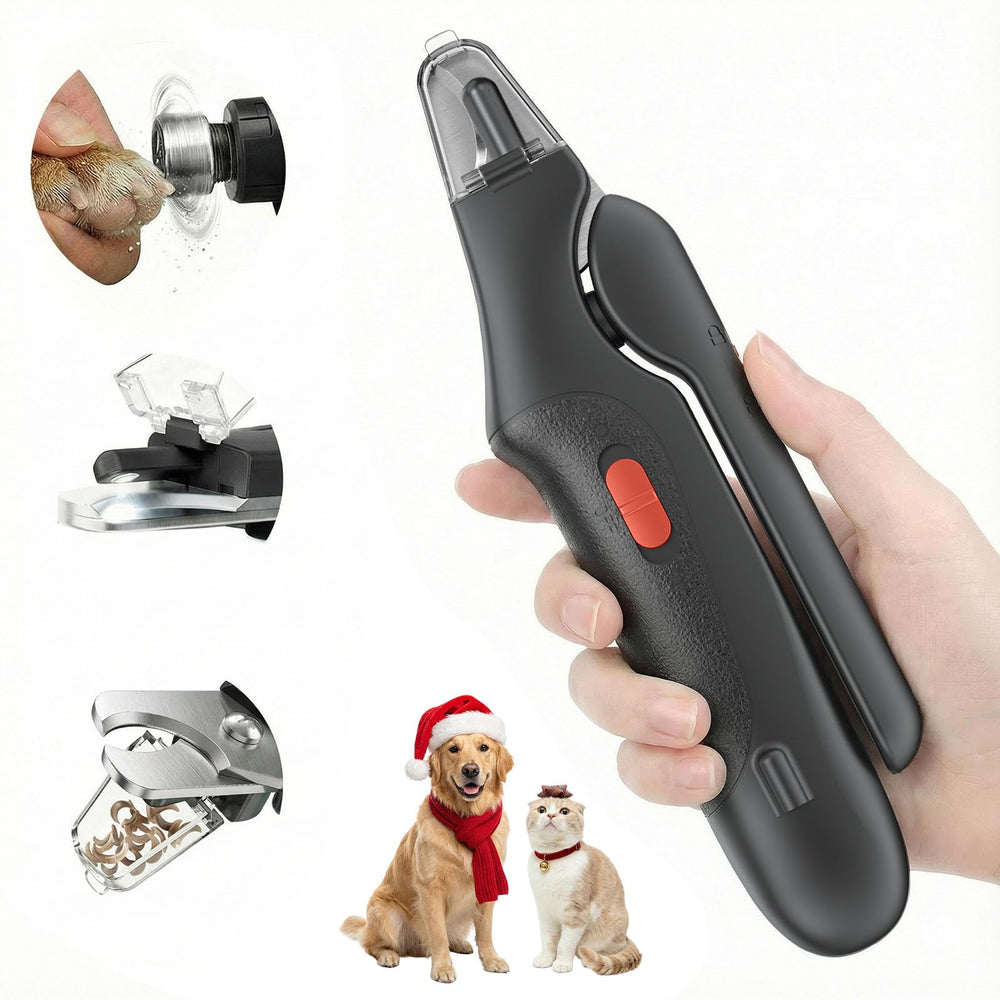 Aoioploa 2-in-1 nail clippers prepared for precise trimming on dogs and cats