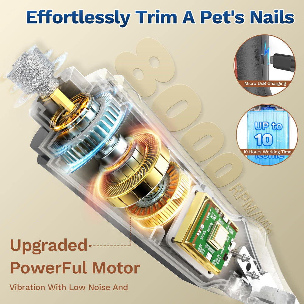 Aoioploa in-use clipper and grinder streamlines nail care