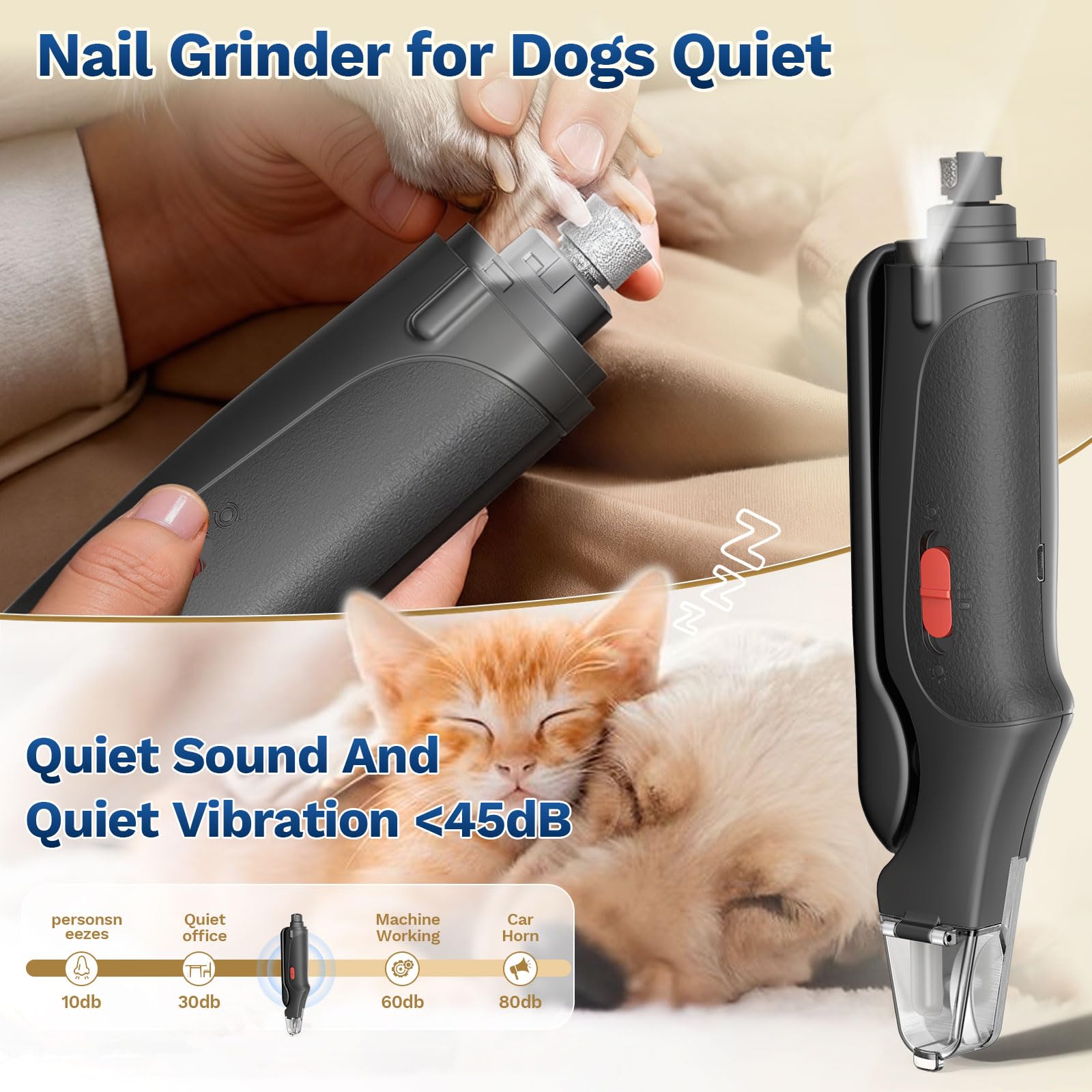 Aoioploa USB-C rechargeable unit powers longer grooming sessions