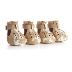 AOKOWN dog shoes closeup sole anti-slip for outdoor safety