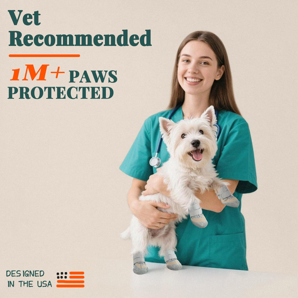 AOKOWN paw protectors offer multiple color options for style and safety