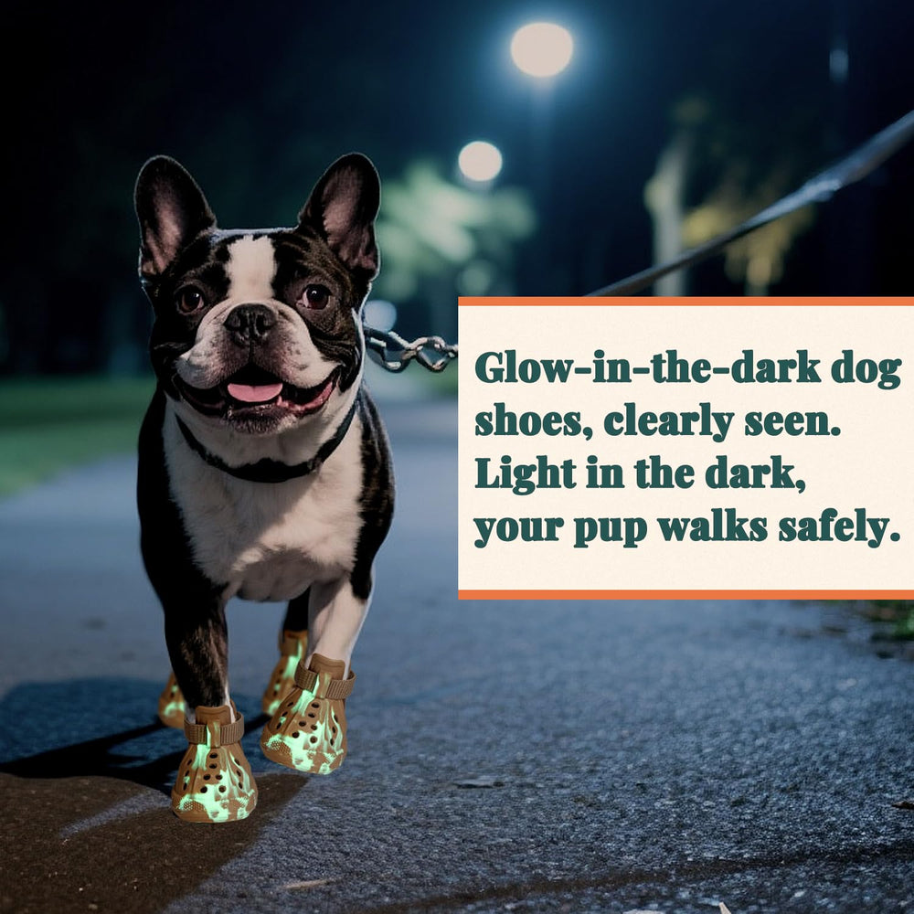 AOKOWN dog shoes lightweight design supports natural movement and play