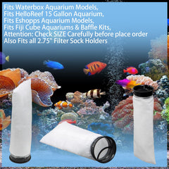 Aolleteau filter sock fits Waterbox models for seamless filtration