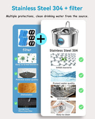 AONBOY carbon filter close-up showing activated carbon for odor reduction