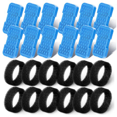 AONBOY cat fountain filters with 12 carbon filters for odor control and water freshness