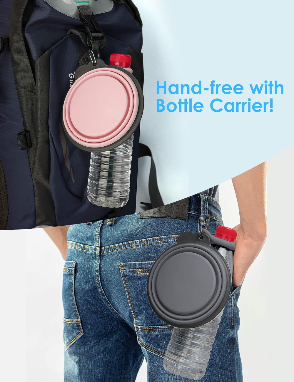 Aonkey BPA-free, dishwasher-safe silicone is pet-safe and easy to clean.