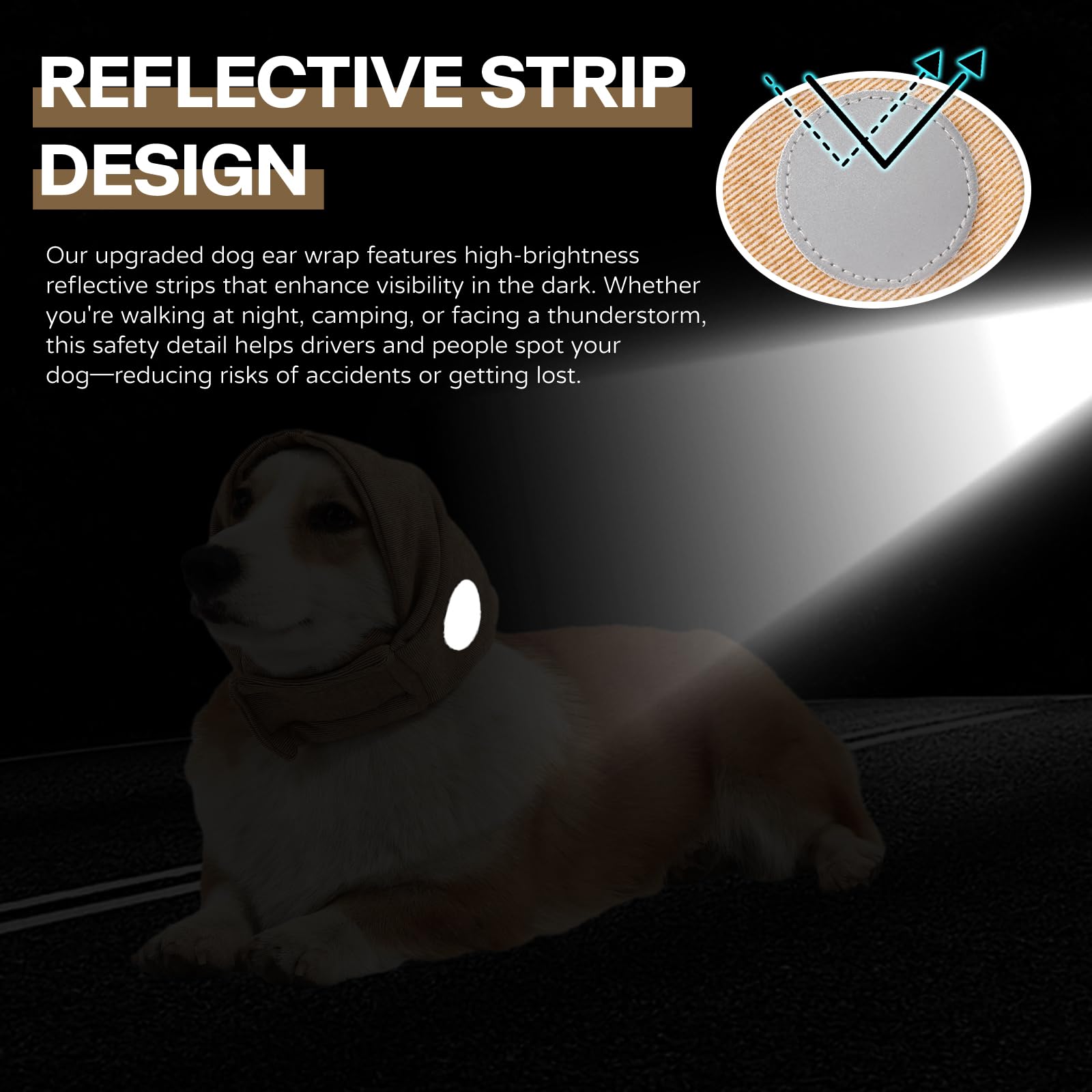 AOOLMOL dog headgear calms dogs during grooming