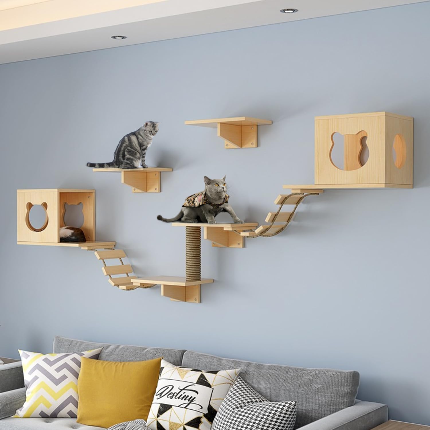 Aoparts PETKABOO included accessories ensure quick, complete setup and secure wall mounting.