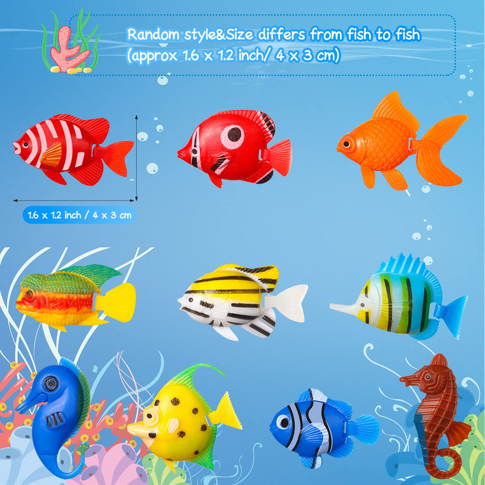 Aoriher safe plastic fish decor is gentle on aquarium inhabitants.
