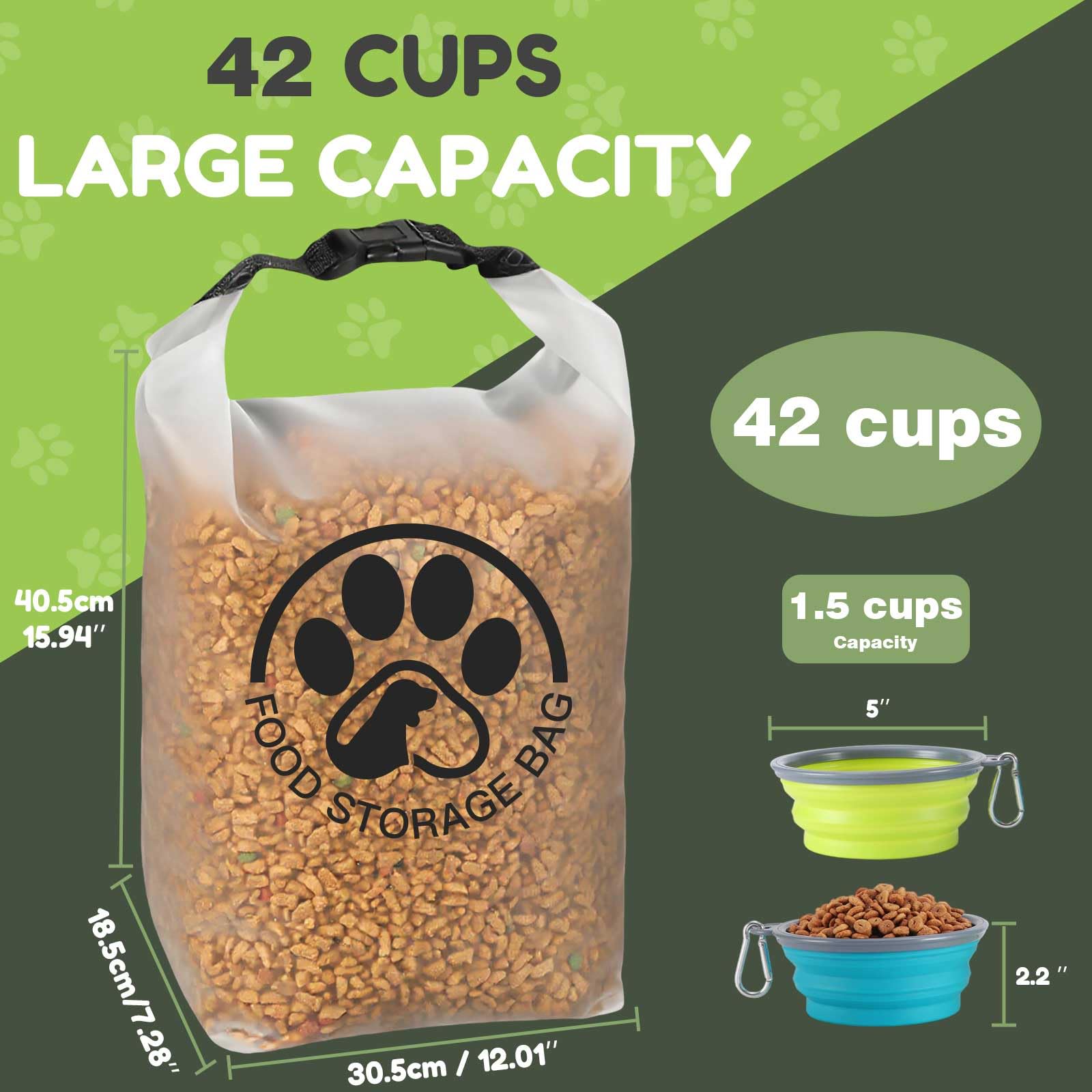 Aosnare bag features travel-ready handle for easy carrying.