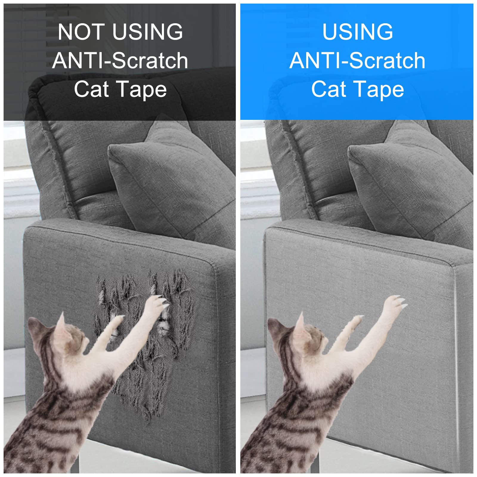 AOUKAR flexible non-toxic vinyl stays clear while bending around contours