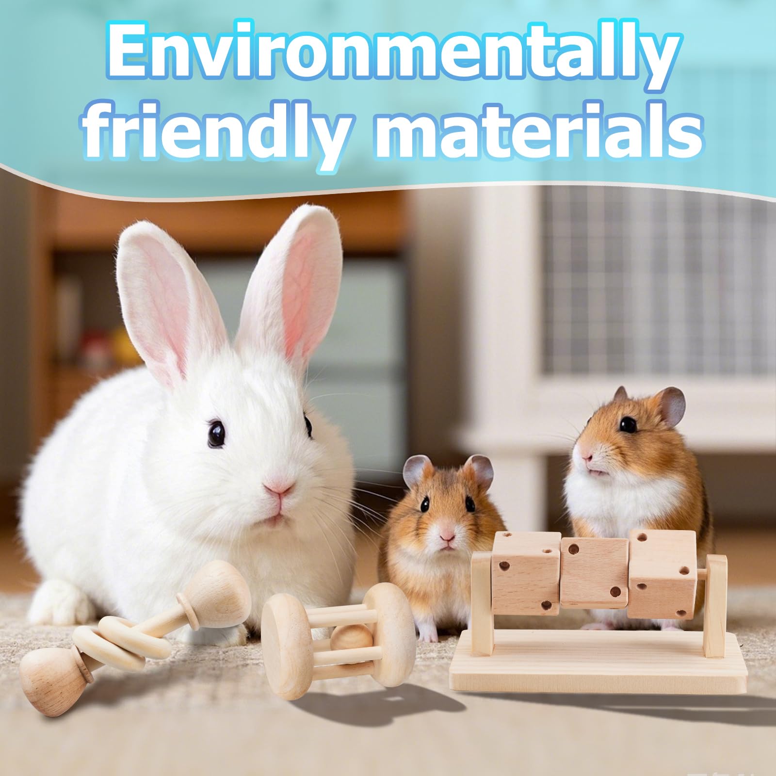 AOWPFVV natural-wood-hamster-chew-toy-texture emphasizes safe chewing routines.