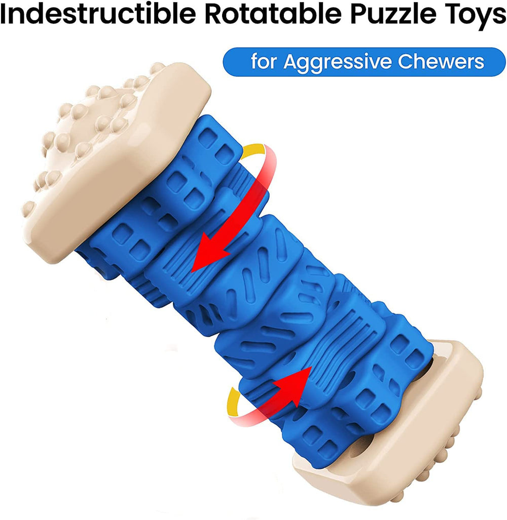 AOZOOM treat-dispensing toy ready for kibble or peanut butter adventures.