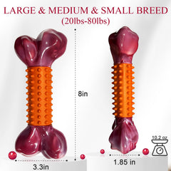 Apasiri 2-pack for large-breed chewers promotes durable play
