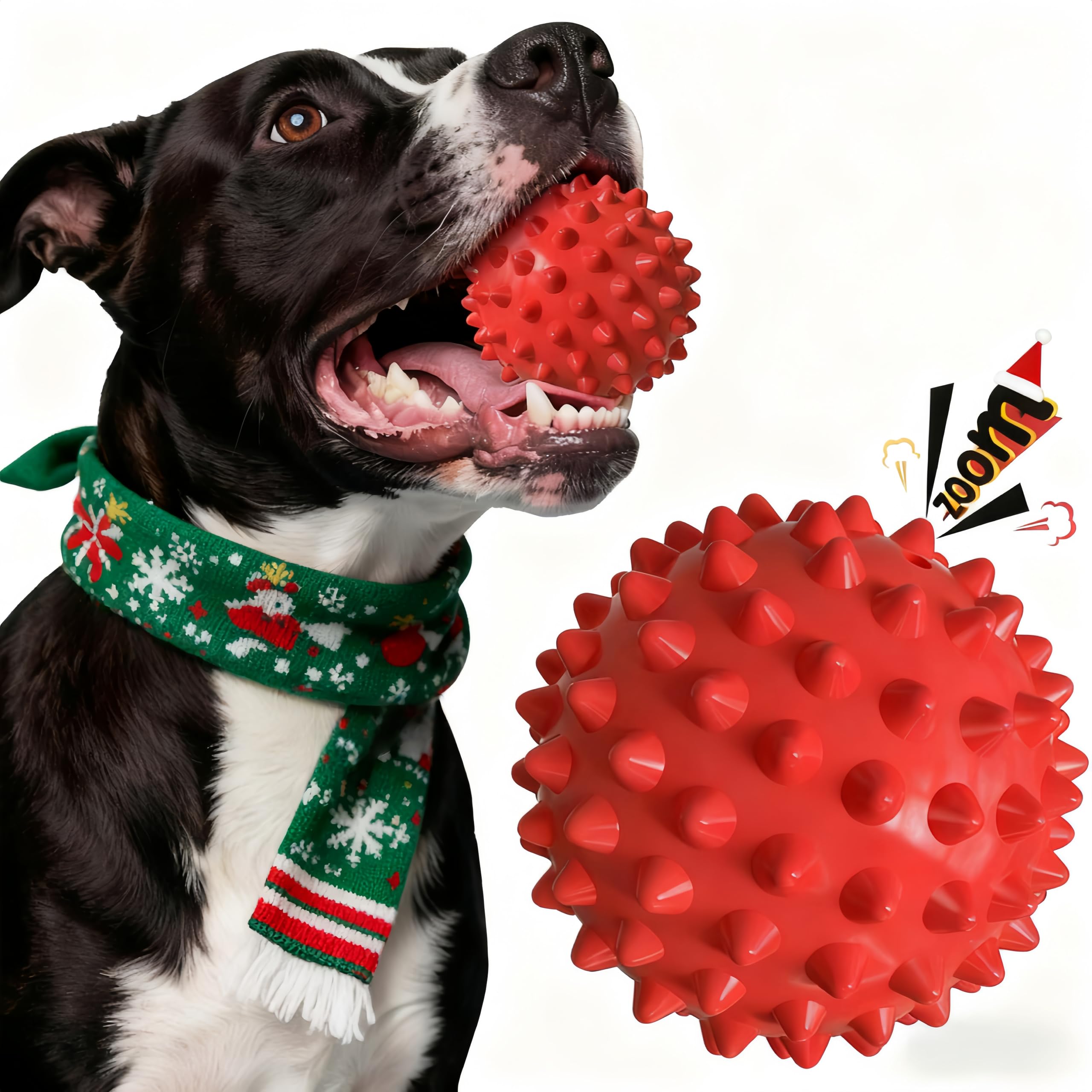 Apasiri beef-flavored durable dog ball overview: tough chew toy for strong chewers