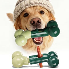 Apasiri bully-stick-holder securely holds sticks for aggressive chewers, promoting slow chewing.