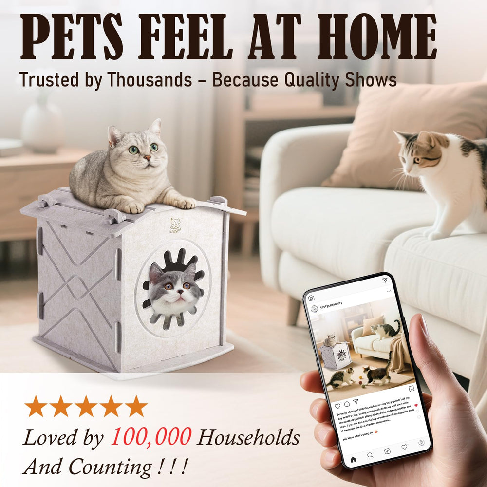 Apasiri cat house – suitable for small dogs and rabbits as shelter.