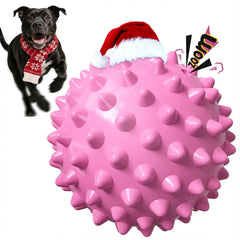 Apasiri dog ball squeaker with bacon aroma sparks engaging playtime.