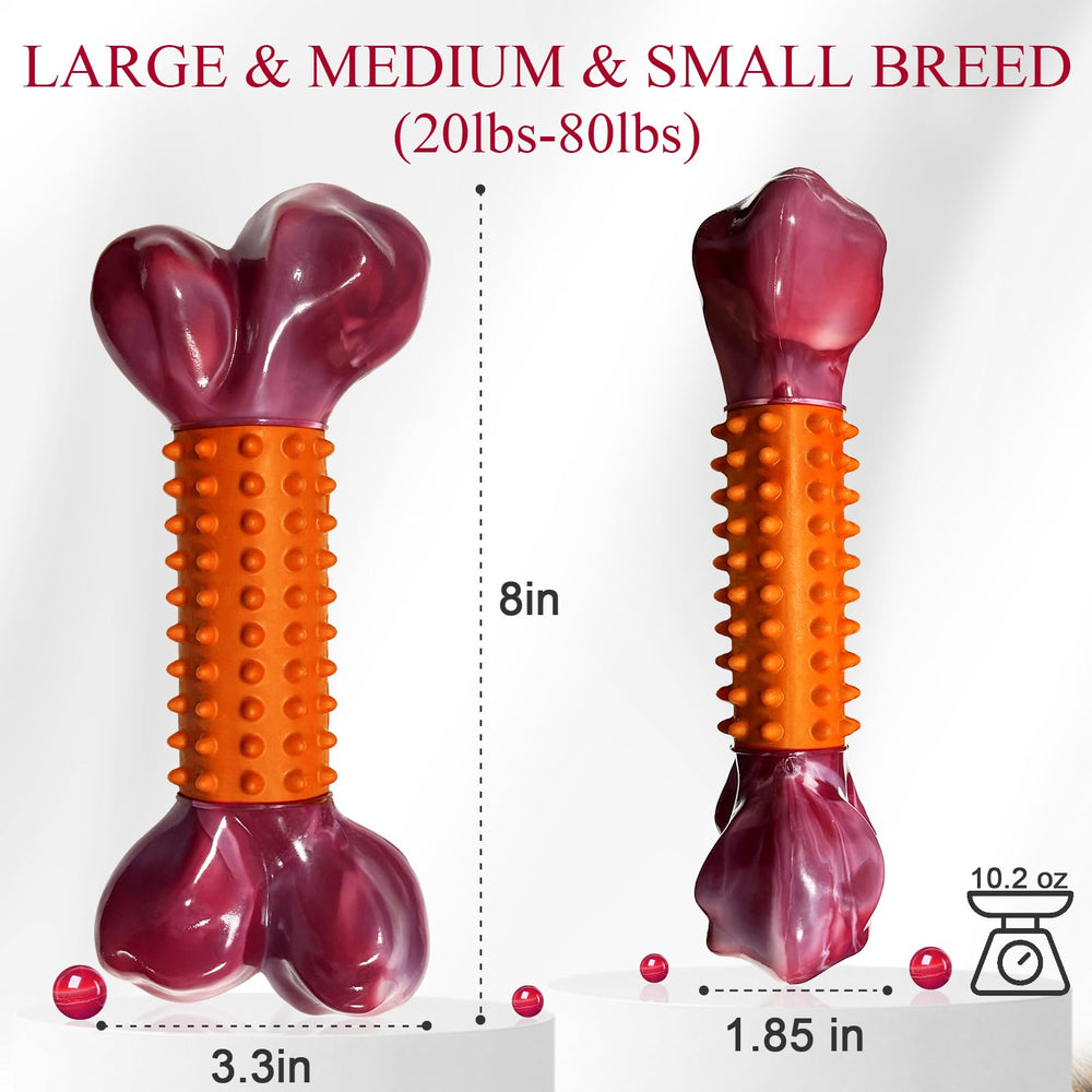 Apasiri heavy-duty-bite-tested tag demonstrates long-lasting resilience for strong chewers
