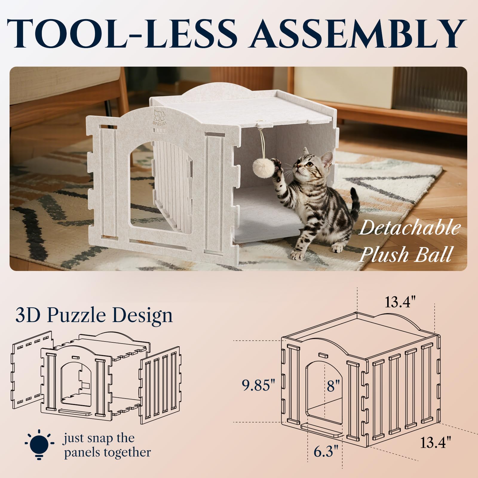 Apasiri portable disassembly photo demonstrates lightweight, tool-free relocation at home