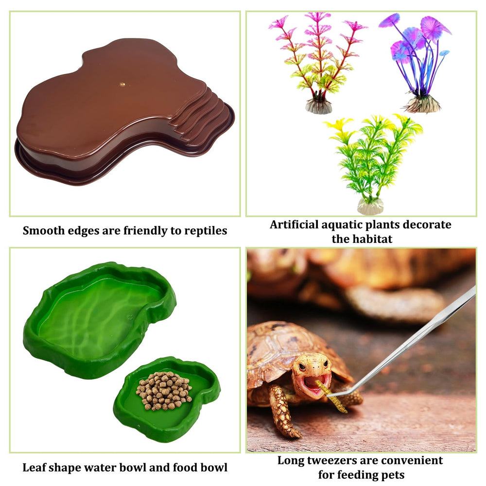 Apatal artificial plants for habitat decoration and enrichment
