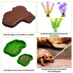 Apatal artificial plants for habitat decoration and enrichment