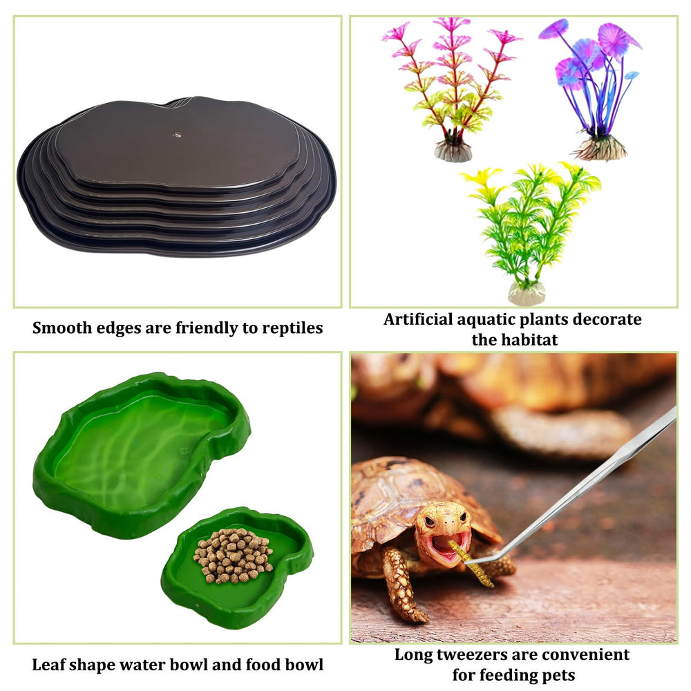 Apatal artificial plants enhance habitat aesthetics and enrichment for reptiles