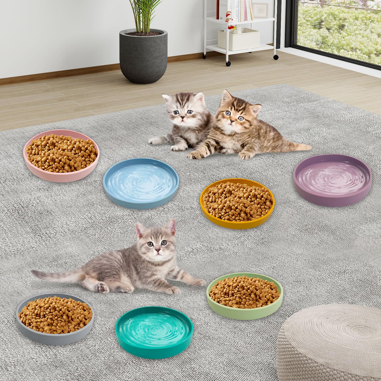 Apatal color-variations bowls set matches preferences and decor.