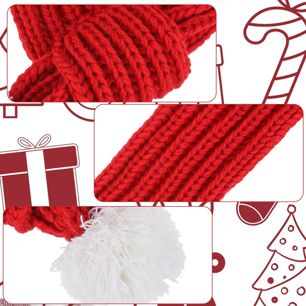 Apausvcm white pompom ball on scarf adds playful charm.