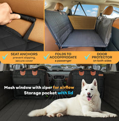 APetsPlanet door covers protect doors while dogs ride safely.