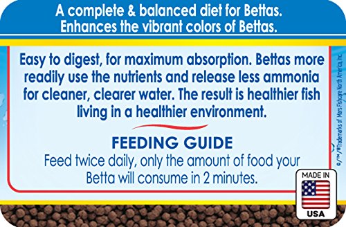 API Betta Food Floating Pellet demonstrates easy digestion and reduced waste in home aquariums.