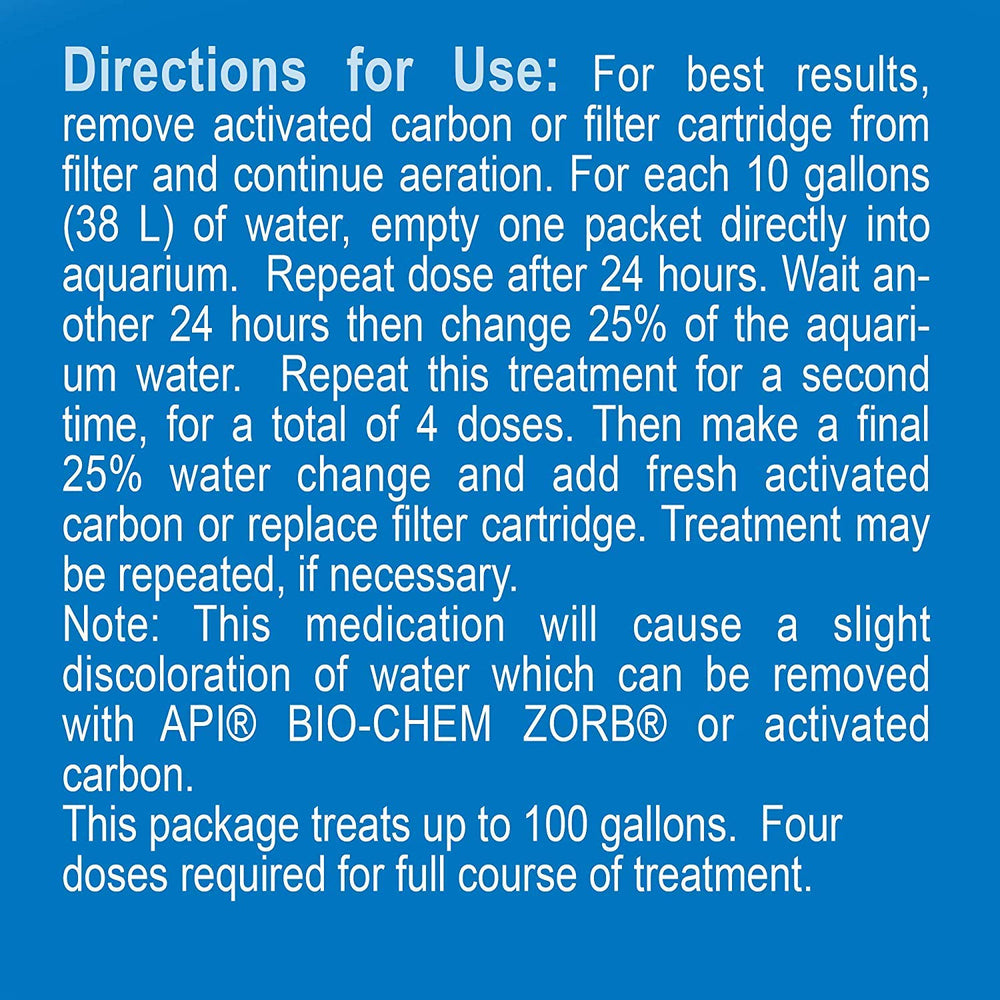 Measuring scoop beside the API Fin & Body Cure pack for precise dosing.