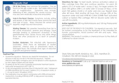 API General Cure dosed packets show pre-measured portions for easy freshwater and saltwater treatment