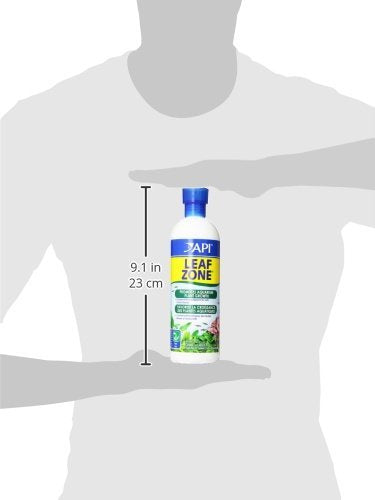 API Leaf Zone aquarium setup image highlighting thriving plants with freshwater fish.