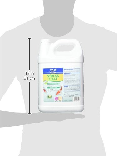 API POND STRESS COAT supports aquarium and pond safety for fish and wildlife