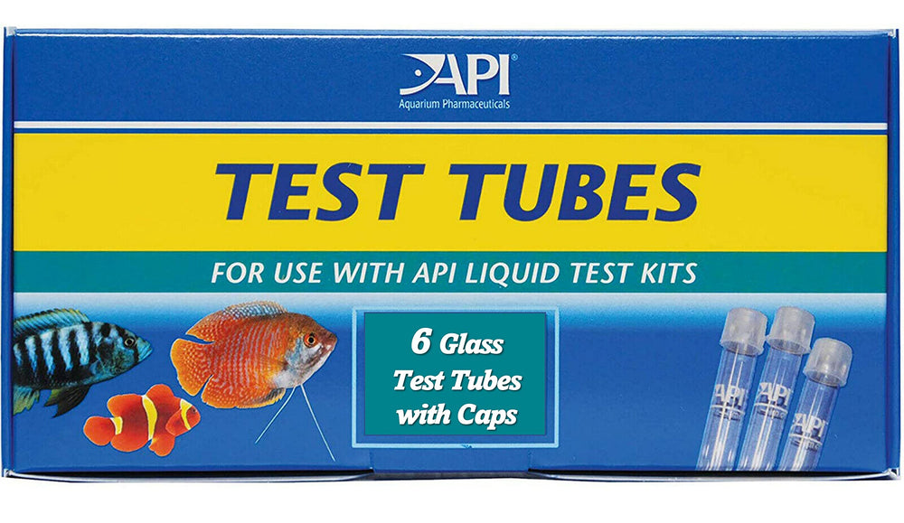 API Replacement Test Tubes six-pack packaging for easy storage and kit compatibility.