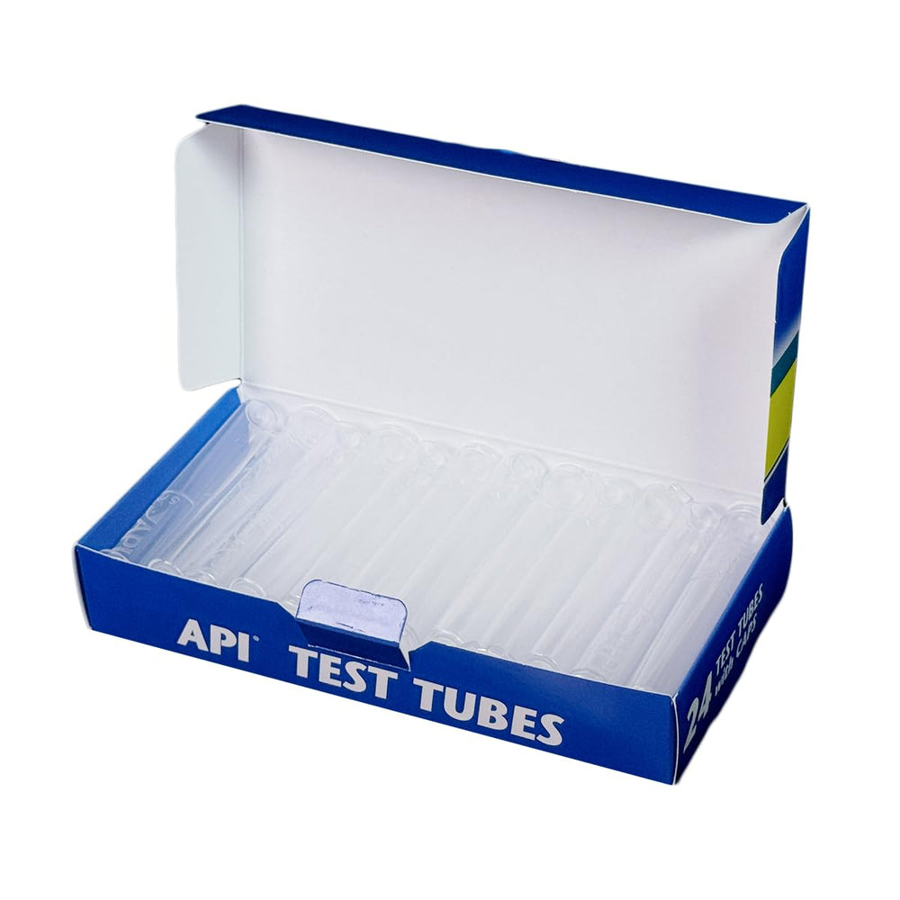 API Replacement Test Tubes with Caps – 24-Count for Any Aquarium Test ...