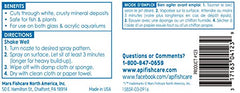 API Safe & Easy cleaner used on aquarium glass inside to remove mineral deposits