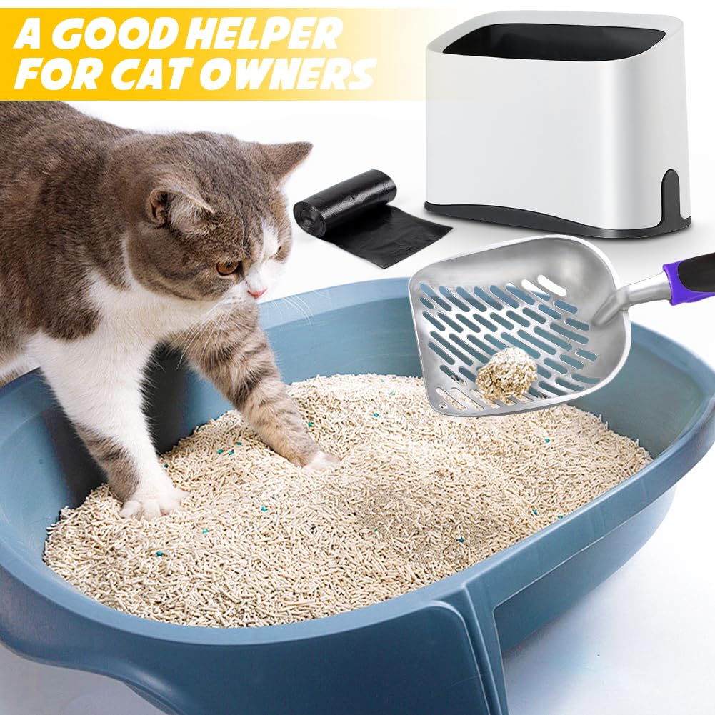 Apidgrowth cat caddy for litter scoop keeps cleanup efficient.