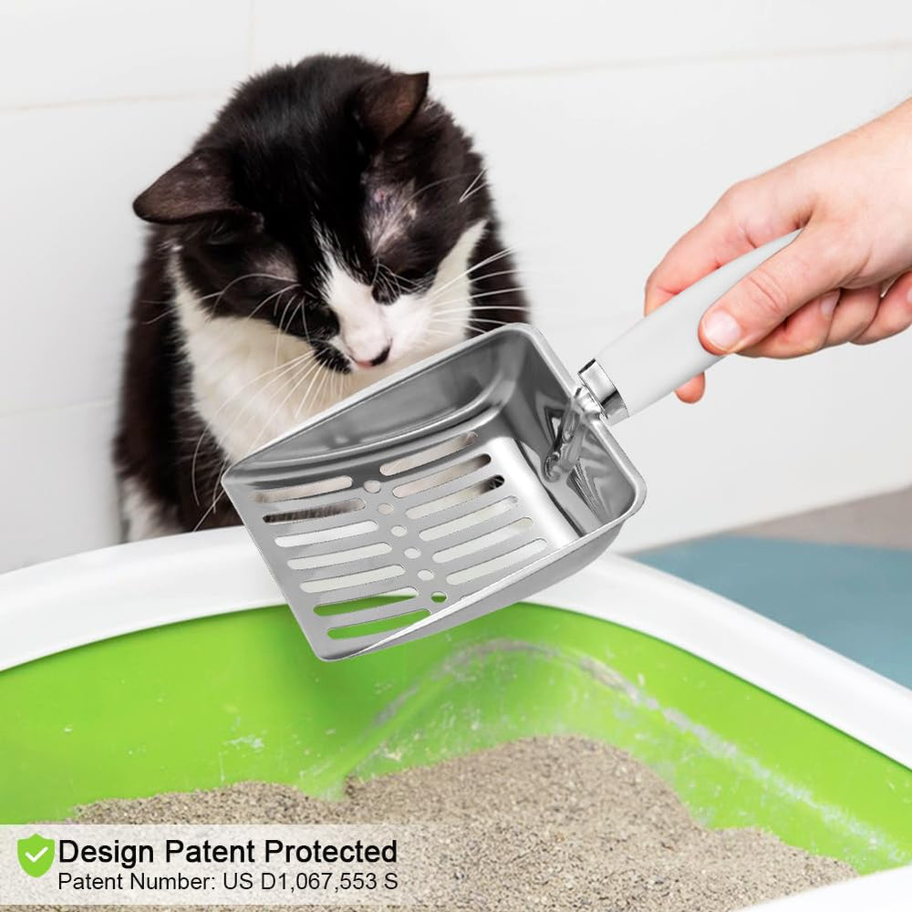Apidgrowth cat-litter-scoop-gifting-idea makes a thoughtful holiday present for pet lovers.
