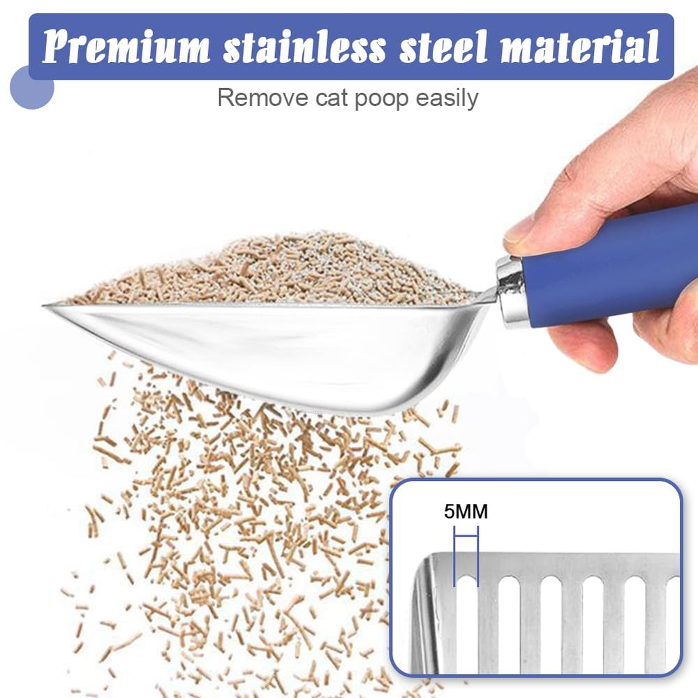 Apidgrowth navy blue compact scoop fits small spaces and daily routines.