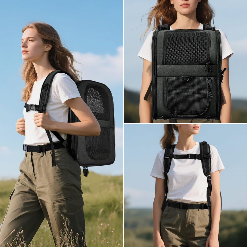 Apollo Walker expandable side view demonstrates versatile configuration for pet movement.