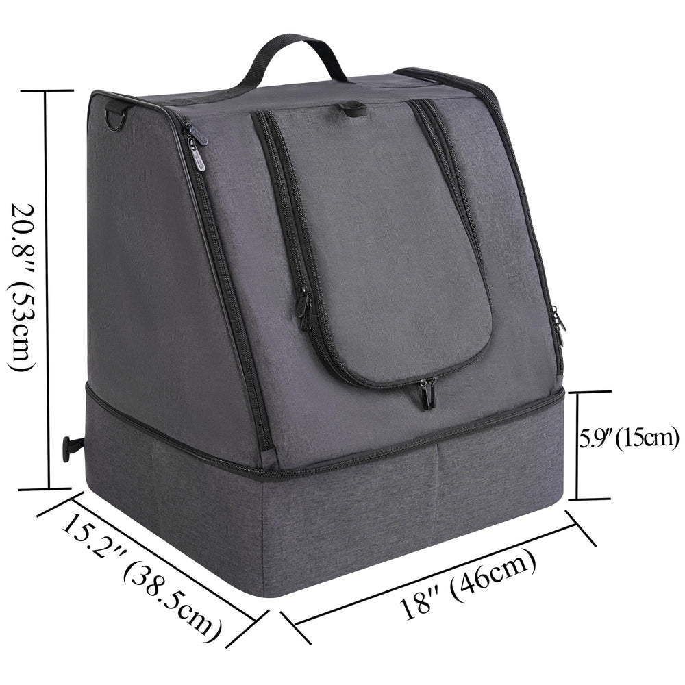 Apollo Walker portable cat travel litter box closed shell prevents litter splash on the road.