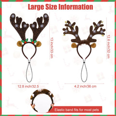 Apoway headband with elastic strap secures a comfy pet fit