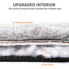 APPKER cat bed anti-slip bottom stabilizes on floors for safe lounging