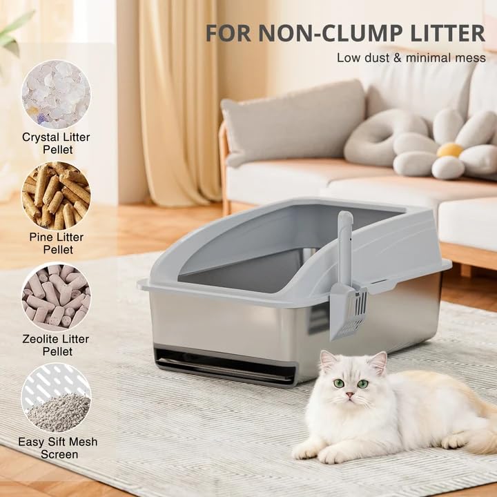 APPKER pine pellet compatibility emphasized for cleaner, longer-lasting litter.